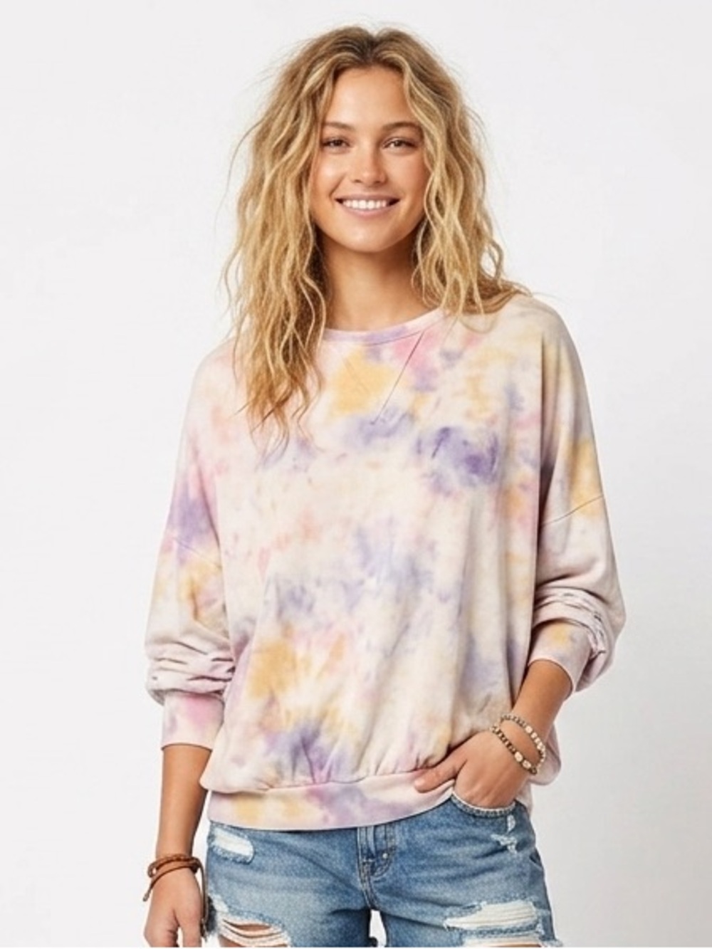 Young Fabulous & Broke Tie Dye Sweatshirt